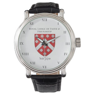 Relógio Freemason Royal Lodge of Faith & Friendship Watch