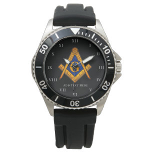 Relógio Freemason Square e Compass Charity Masonic Watch