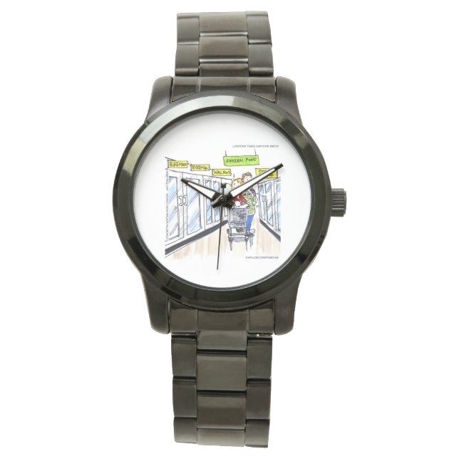 Relógio Frozen Walrus Funny Watch por Rick London (Frente)