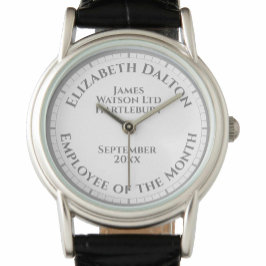 Relógio Funcionário da Monitorização do Prêmio Mês