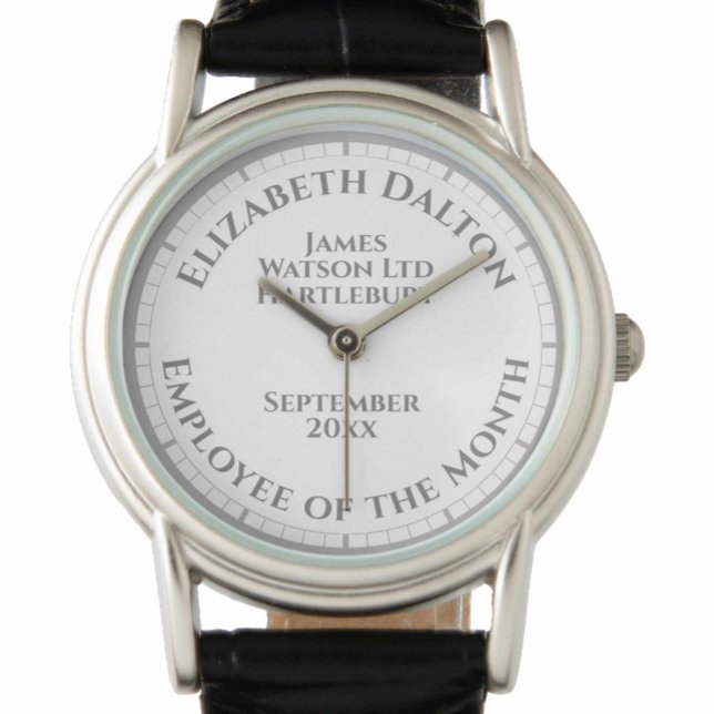 Relógio Funcionário da Monitorização do Prêmio Mês (Criador carregado)