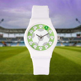 Relógio Futebol Watch - com Camisas Brancas