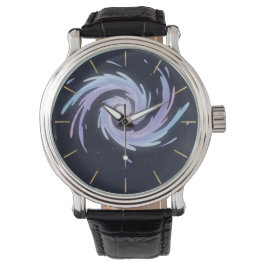Relógio Galactic Spiral Galaxy Watch Cosmic Nebula Space