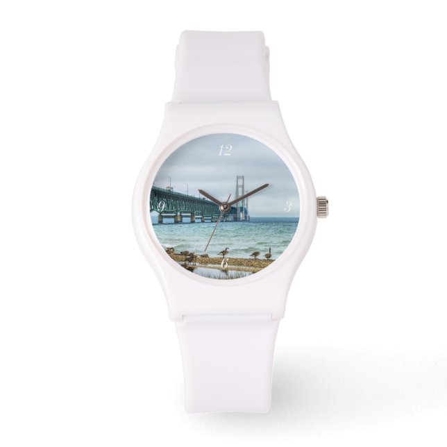 Relógio Gansos No Mighty Mac (Frente)