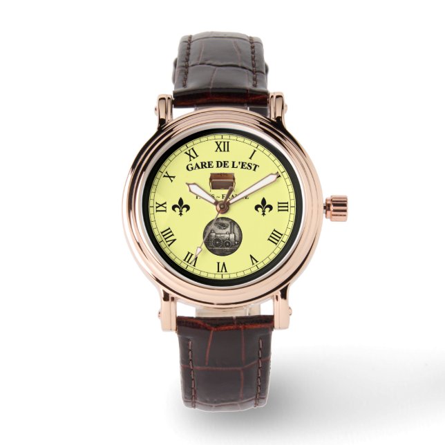 Relógio Gare de L'Est ~ Paris França ~ Piano ereto ~ W (Frente)