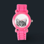 Relógio Gatinho Gato Gato Gelado de Pequim<br><div class="desc">Este design pode ser personalizado na área fornecida pela alteração da foto e/ou do texto. Ou pode ser personalizado clicando em Personalizar este Modelo e, em seguida, escolhendo o clique para personalizar mais a opção e excluir ou alterar a cor do plano de fundo, adicionar texto, alterar a cor ou...</div>