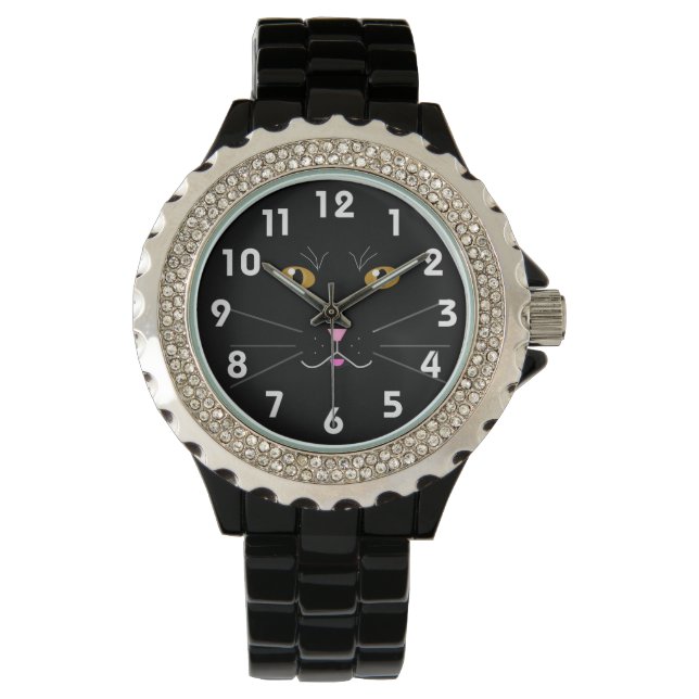 Relógio Gatinho Kat Womens Watch (Frente)