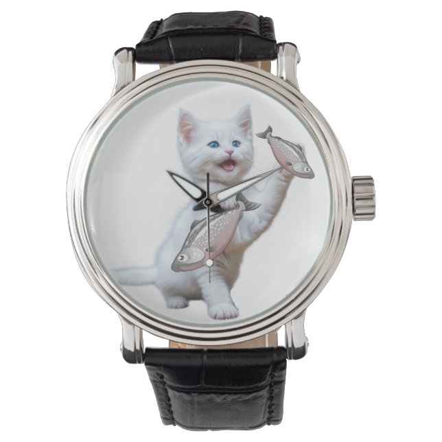 Relógio gato (Frente)