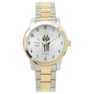 Relógio Gay com Nomes e Data