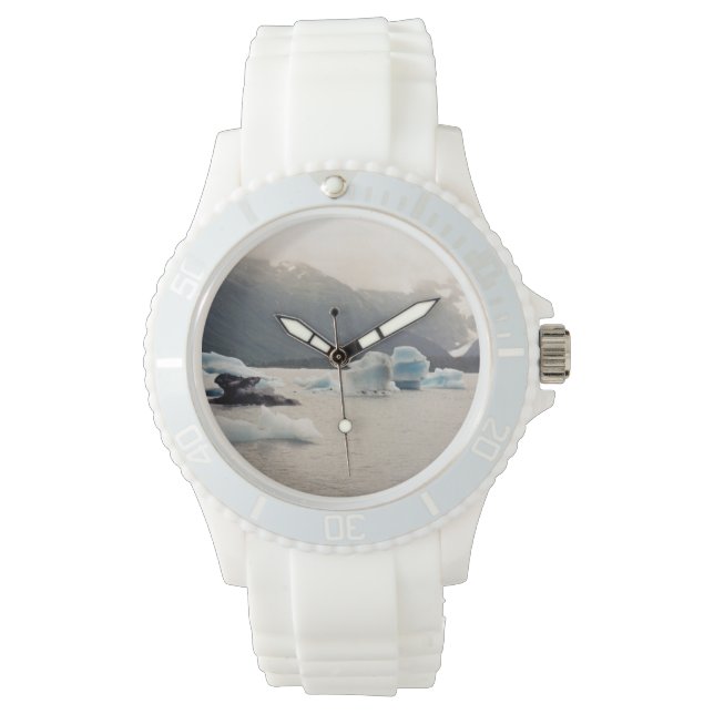 Relógio Gelo azul (Frente)