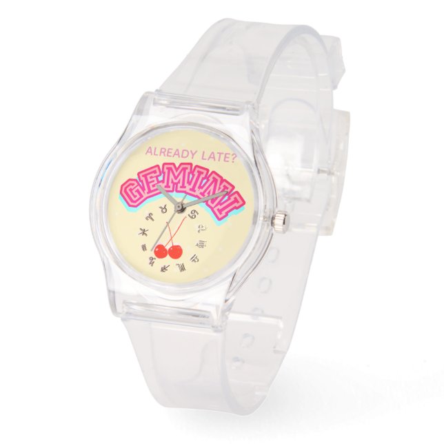 Relógio GEMINI já está atrasado (Ângulo)