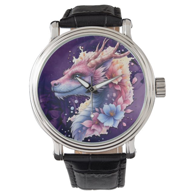 Relógio Gentle Guardian Dragon.  (Frente)