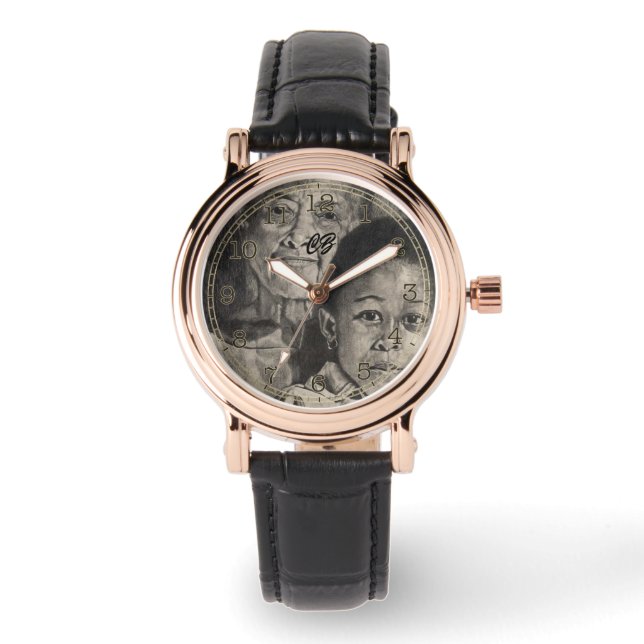 Relógio "Gerações" Observatório das Mulheres (Frente)