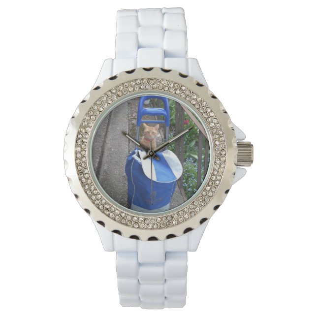 Relógio Ginger Cat Watch (Frente)