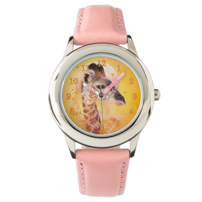 Relógio Giraffe Baby QUANDO ÉRAMOS JOVENS (Frente)