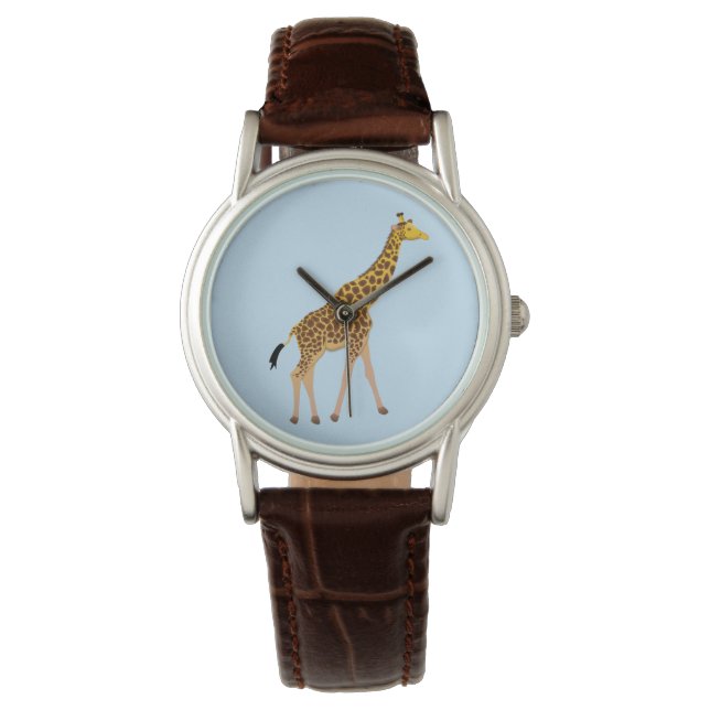 Relógio Giraffe Impressão Watch (Frente)