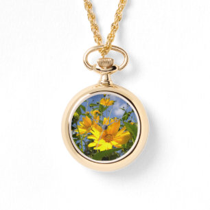 Relógio Girassóis N Canvas Sky