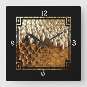 Relógio - Girassol Seco em Frame