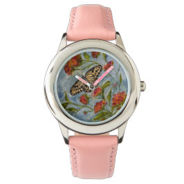 Relógio Girls Sweet Butterfly Kids Watch