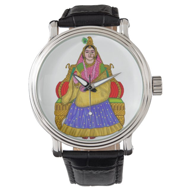 Relógio Goddess Radha Clock (Frente)
