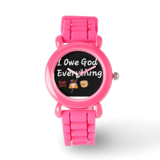 Relógio Godly Pink Watch (Frente)