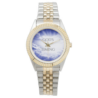 Relógio God's Timing Clouded Watch