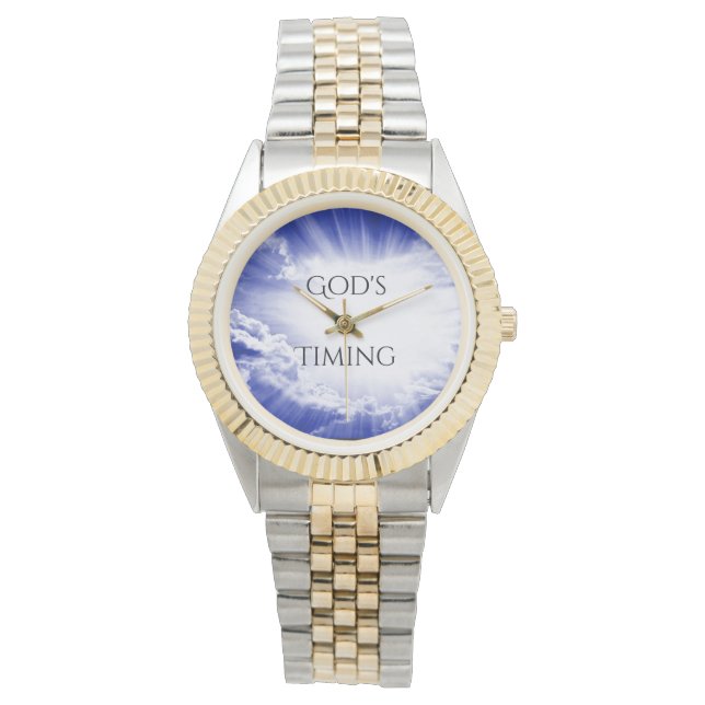Relógio God's Timing Clouded Watch (Frente)
