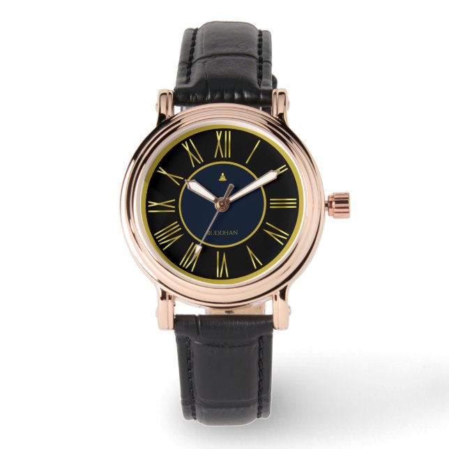 Relógio Gold Foil Luxury Watch (Frente)