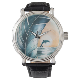 Relógio Golfinhos: Pérolas dos Mares e a Beleza de Mov