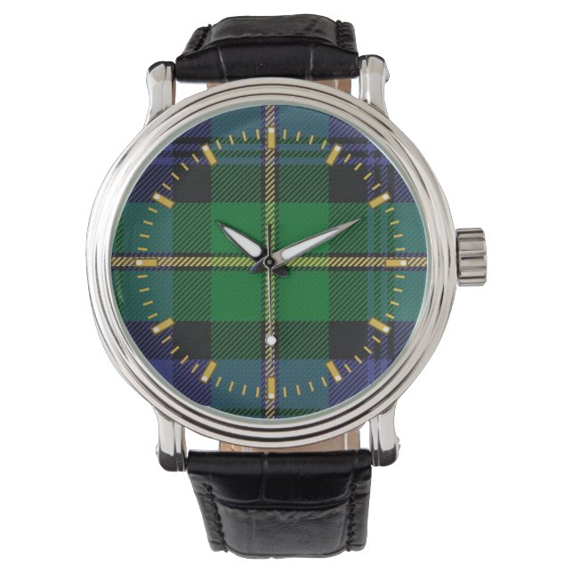 Relógio Gordon Clan Tartan Watch (Frente)