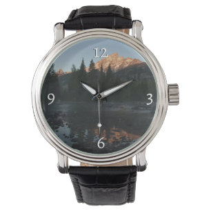 Relógio Grand Teton Sunrise em Cottonwood Creek