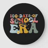 100 Dias De Era Escolar Groovy Professor Crianças