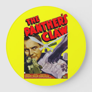 Relógio Grande 1942 poster de filme do Panther's Claw