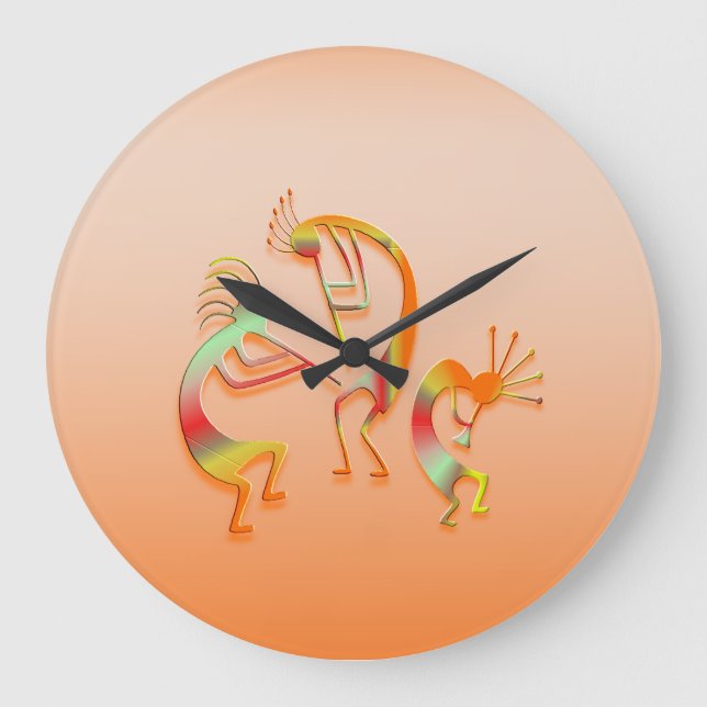 Relógio Grande 3 Kokopelli #51 (Frente)