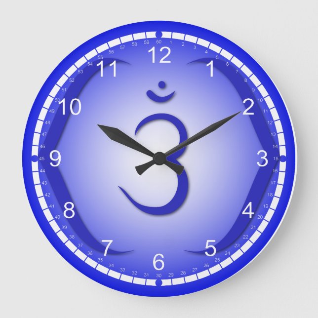 Relógio Grande 7 Relógios Chakra (Frente)