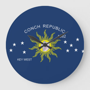 Relógio Grande A bandeira da república do Conch