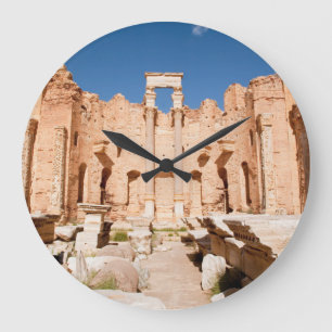 Relógio Grande A Basílica de Severo, Leptis Magna, Al Khums 2
