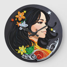 Relógio Grande A Beleza de uma Madame.