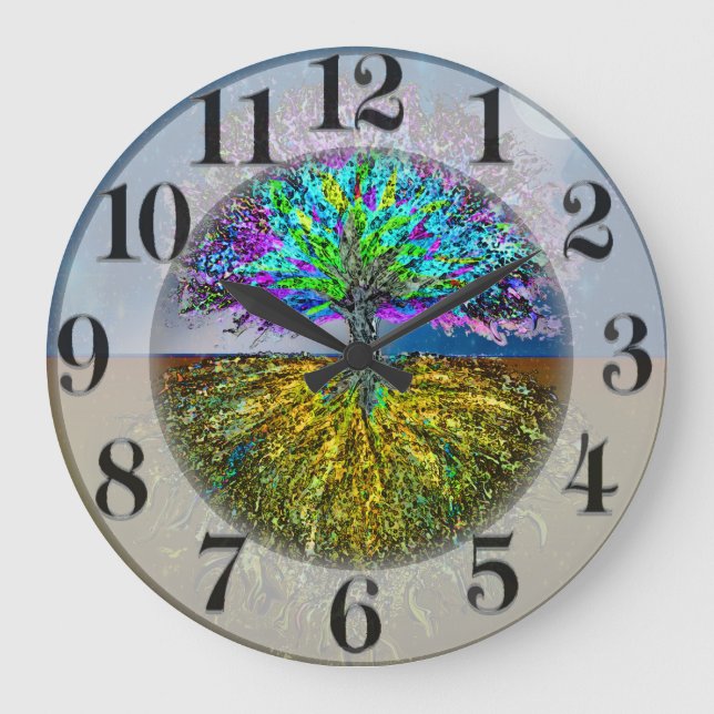 Relógio Grande A brilhar de dentro (Frente)