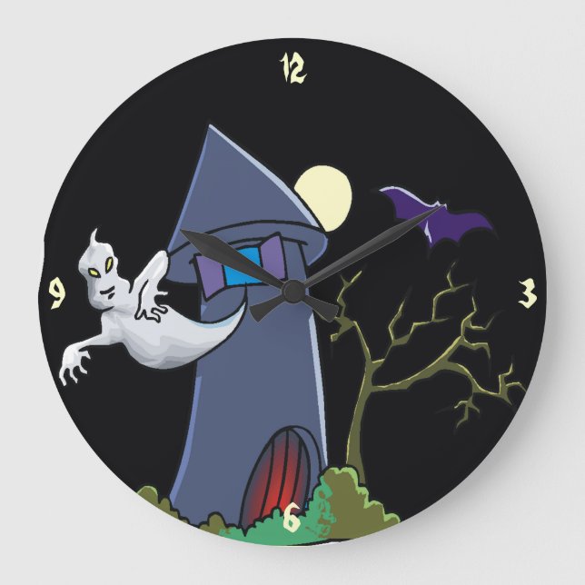Relógio Grande A Casa das Árvores Assombradas - (Frente)