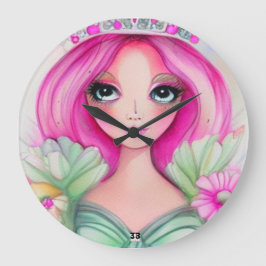 Relógio Grande A Coleção Princesa