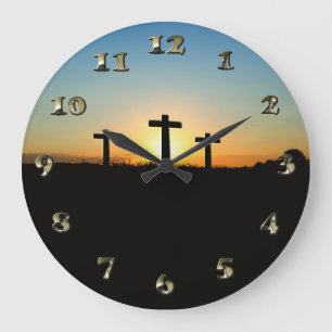 Relógio Grande A Crucificação Atravessa ao Sol