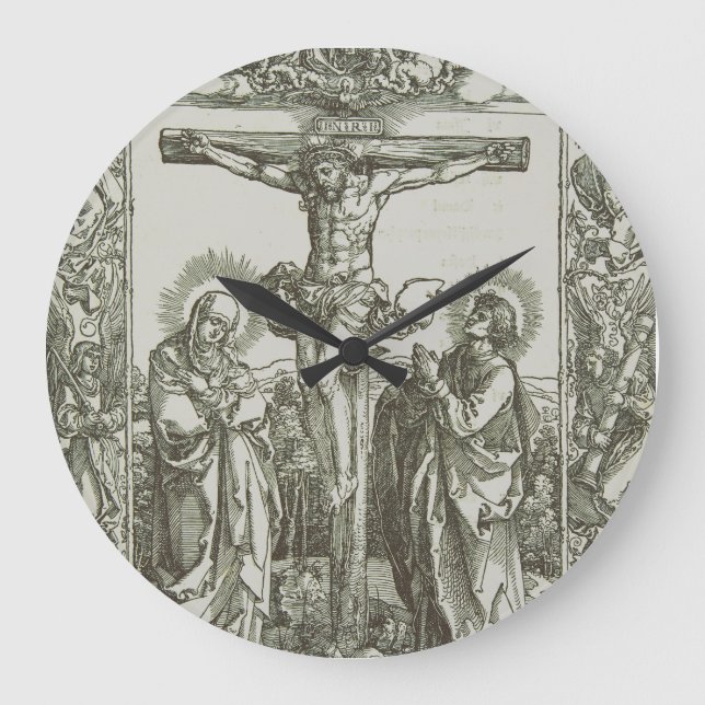Relógio Grande A crucificação de Jesus Cristo (Frente)