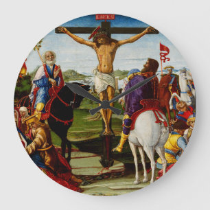 Relógio Grande A Crucificação por Benvenuto di Giovanni