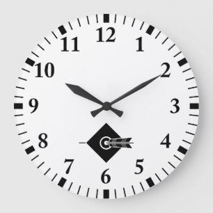 Relógio Grande A flecha atingiu o alvo Relógios