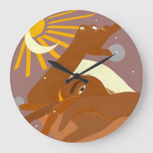 Relógio Grande A Lua dança Comigo