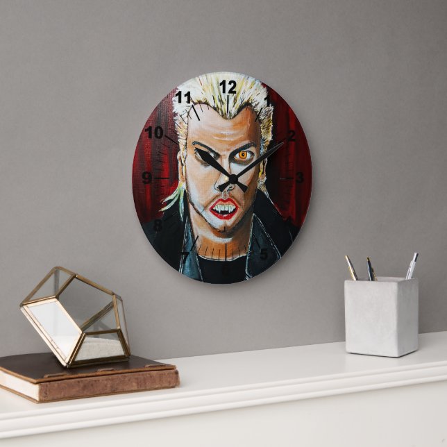 Relógio Grande A Pintura do Vampiro por Alfred Fox (Escritório)