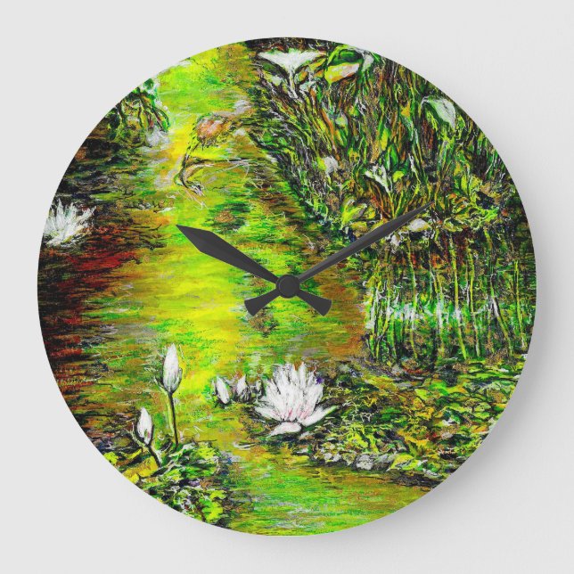Relógio Grande A Pond with Unpure Thoughts (Frente)