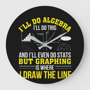 Relógio Grande A representação gráfica da matemática é onde