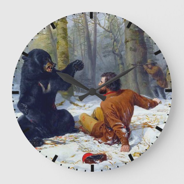 Relógio Grande A vida de um caçador Um Arthur Tait forte 1856 (Frente)